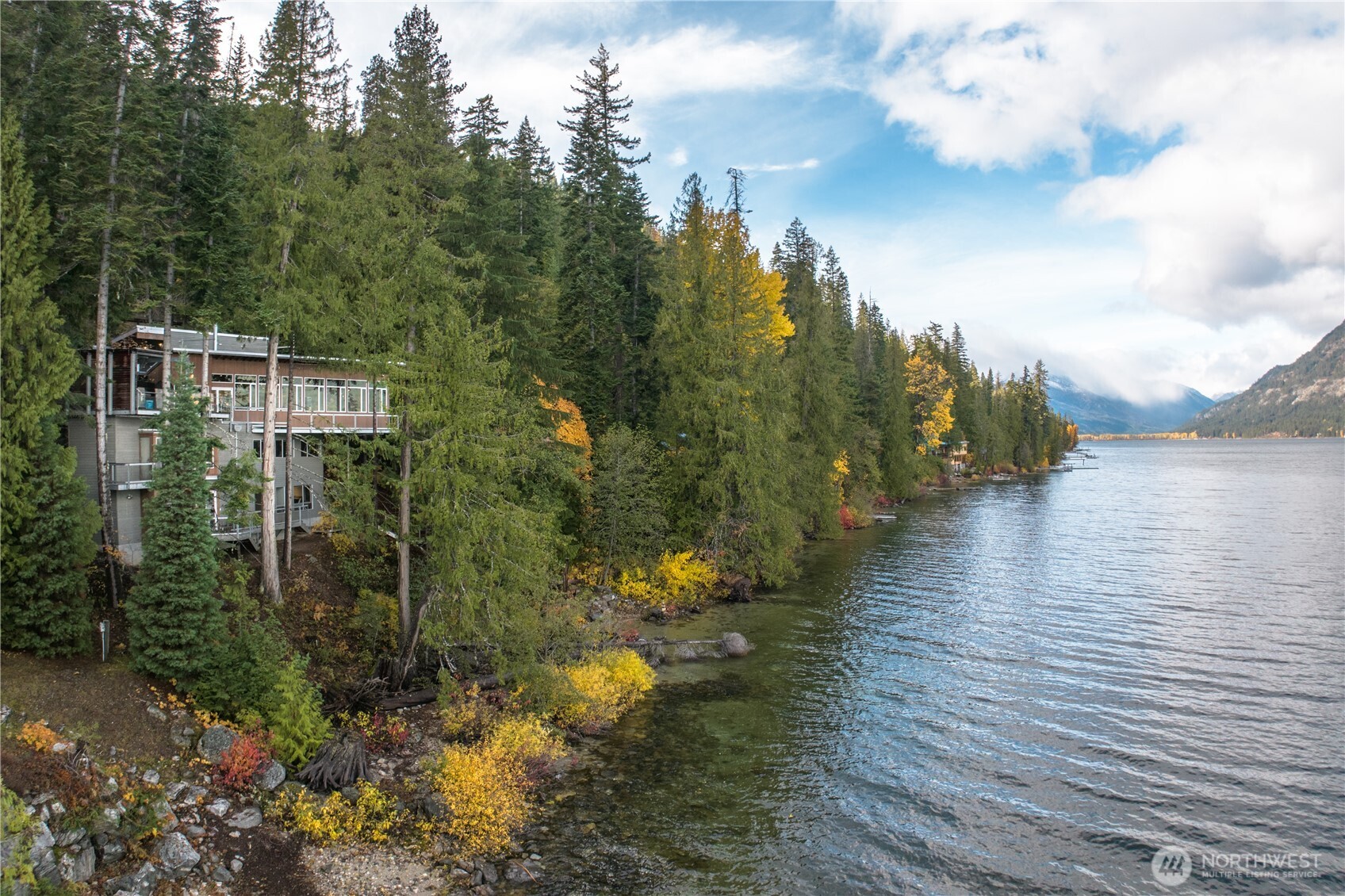 15810 Cedar Brae Road Leavenworth, WA 98826 - Photo 38 of 40 a view of a lake with a mountain