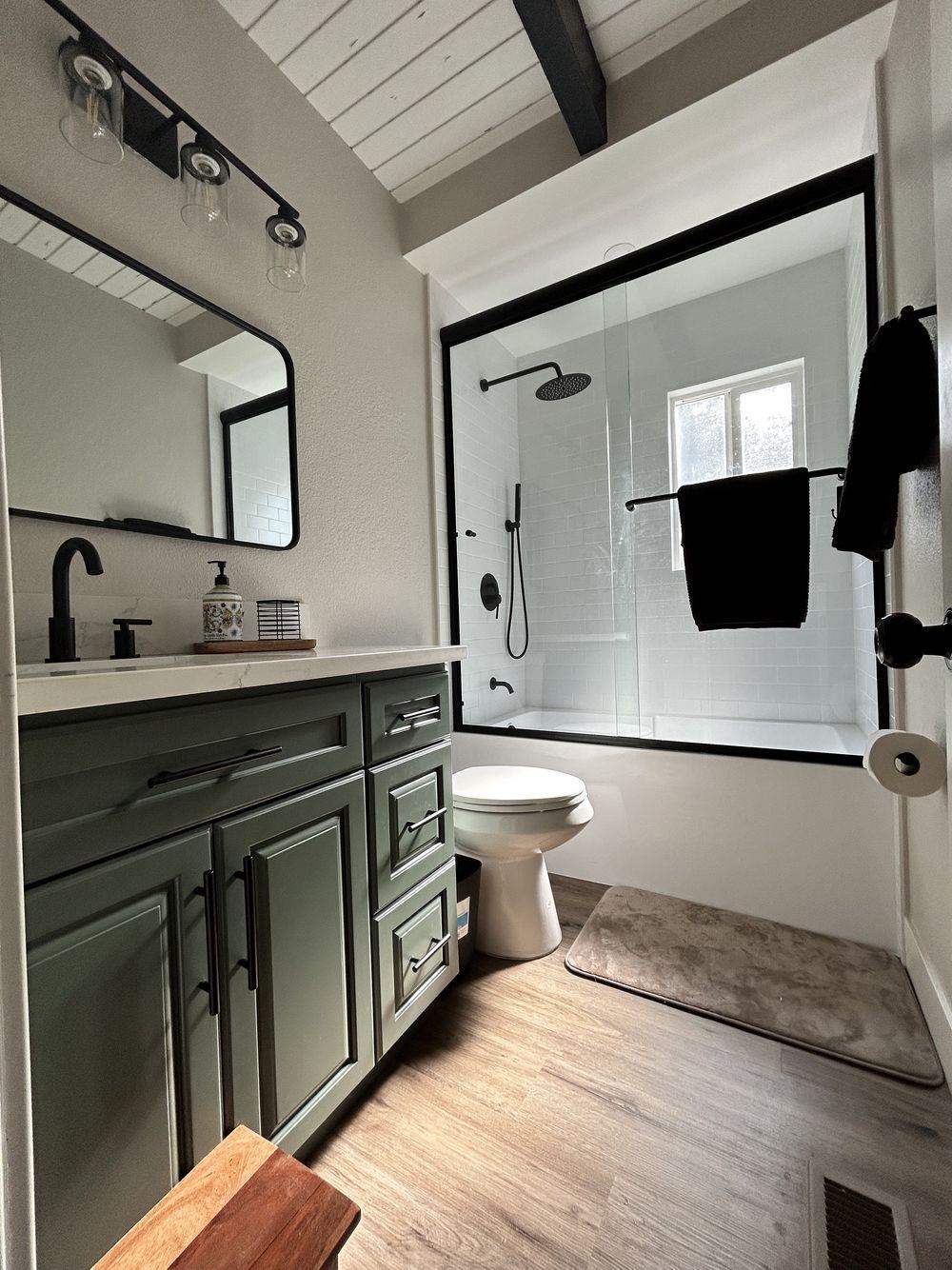 4220 Tomahawk Trail Copperopolis, CA 95228 - Photo 11 of 16 a bathroom with a sink and a mirror