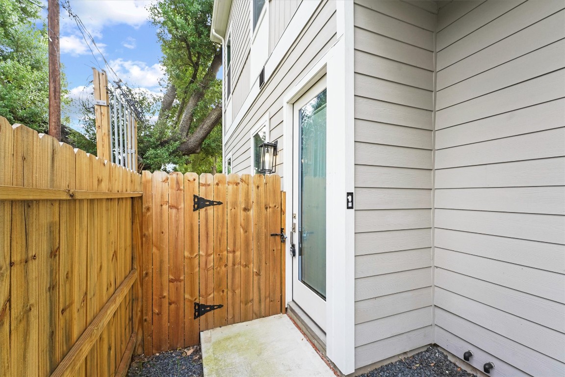 5620 Madison Street Houston, TX 77091 - Photo 2 of 17 a view of a wooden door