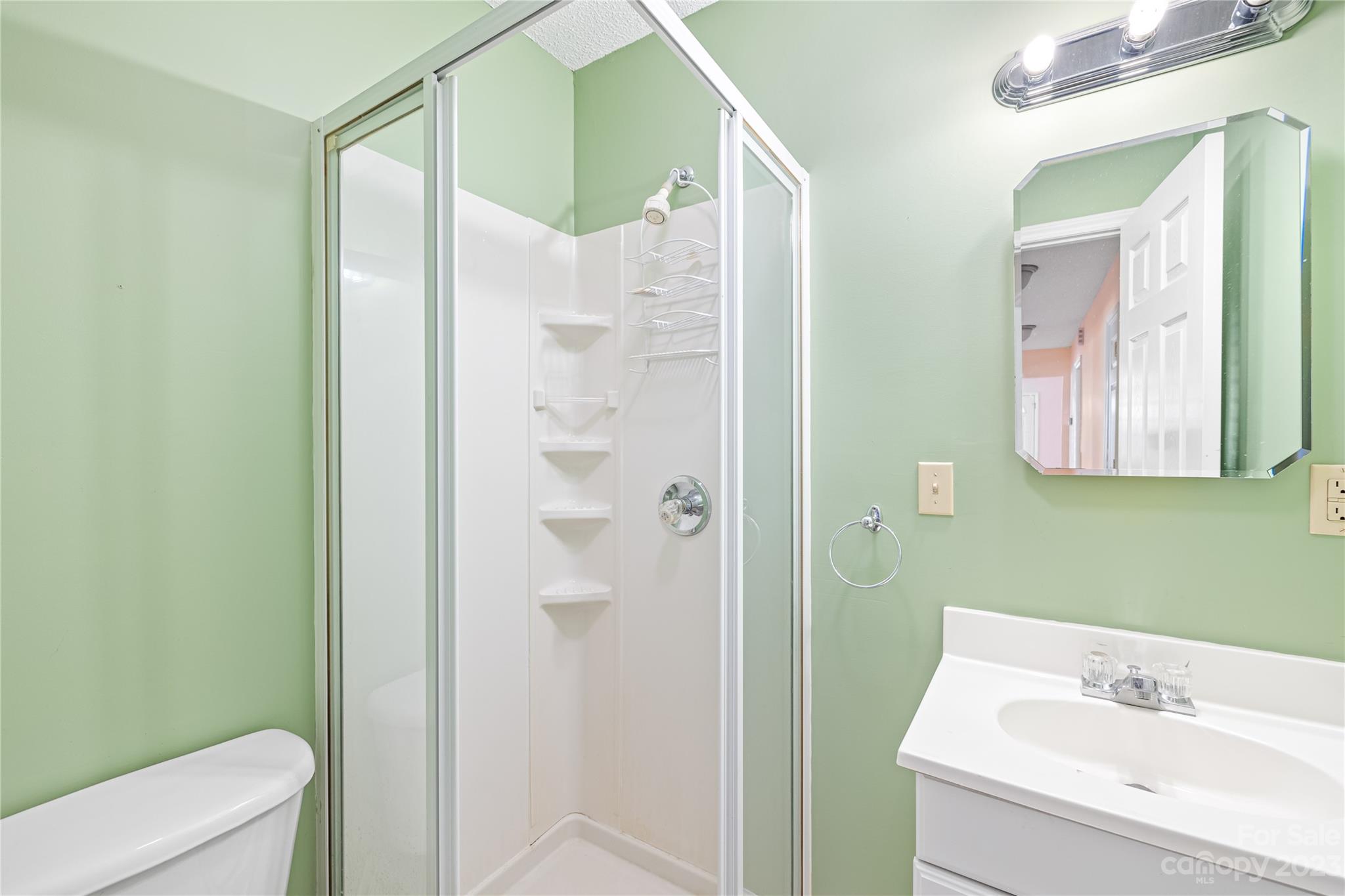 240 Nixon Road Belmont, NC 28012 - Photo 16 of 21 a bathroom with a sink a toilet and shower