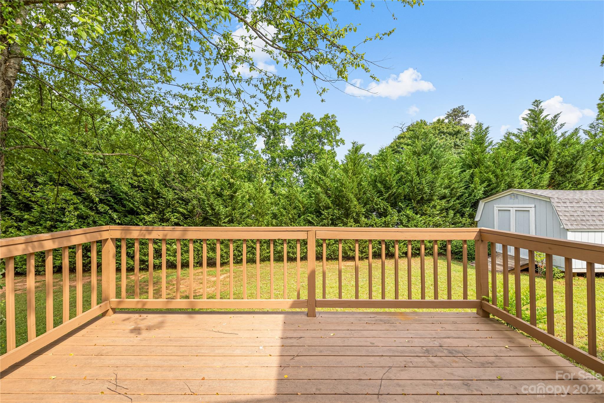 240 Nixon Road Belmont, NC 28012 - Photo 18 of 21 a view of wooden deck