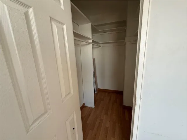 a view of a small space