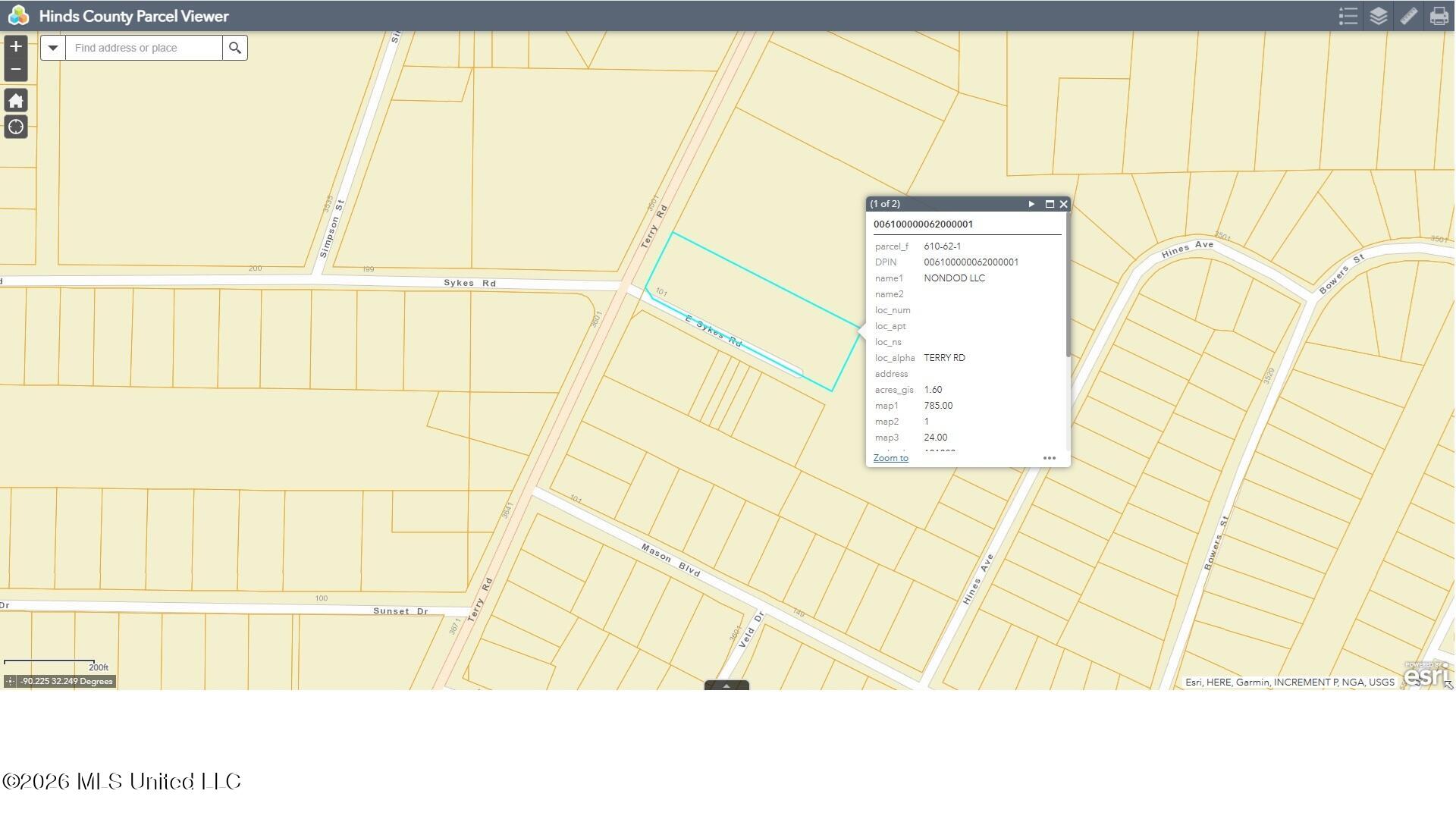 Terry Road Jackson, MS 39212 - Photo 5 of 8 ION_MAP