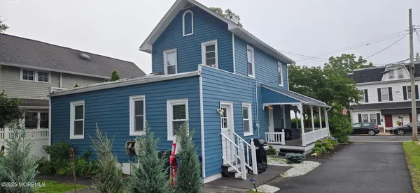 a view of a house with patio