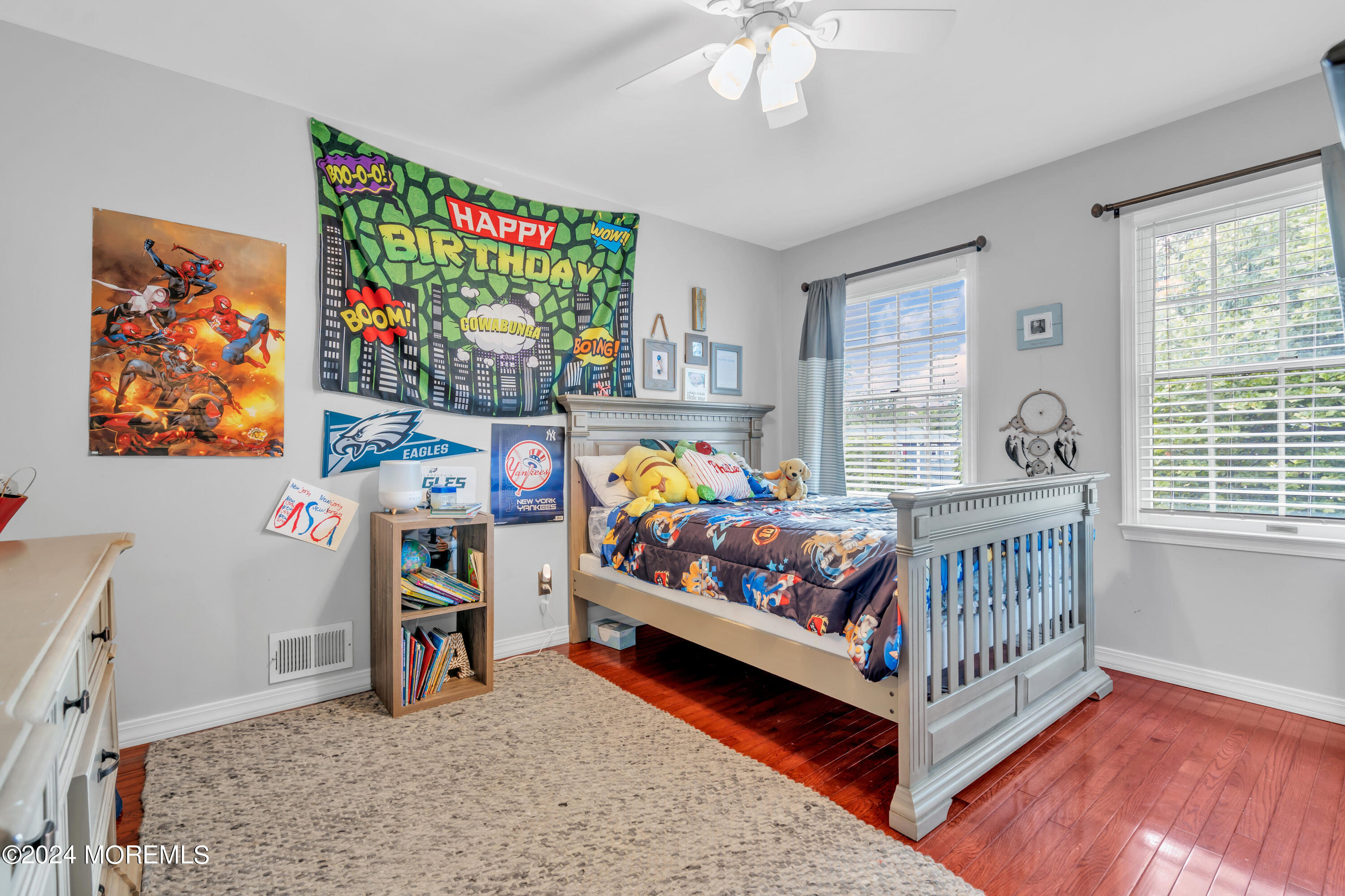 15 Spicy Pond Road Howell, NJ 07731 - Photo 44 of 74 a bedroom with furniture a baby crib and a window