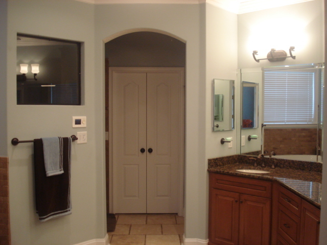 1435 Sheffield Road St. Johns, FL 32259 - Photo 19 of 42 a bathroom with a sink and a mirror