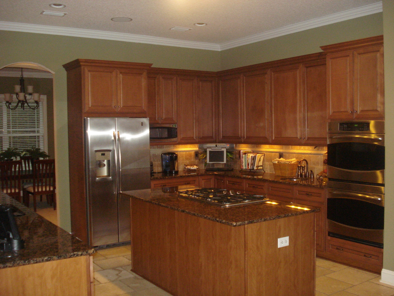 1435 Sheffield Road St. Johns, FL 32259 - Photo 9 of 42 a kitchen with a stove and a refrigerator