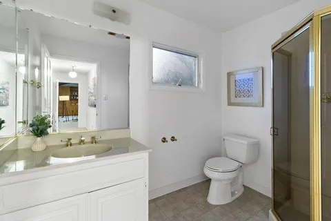 a view of swimming pool from a balcony