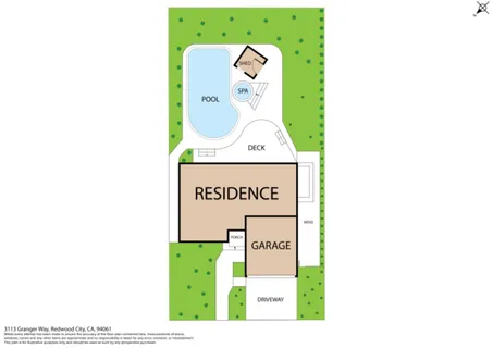 $2,499,000 | 3113 Granger Way, Redwood City, CA 94061