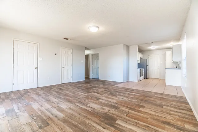 a view of a livingroom with a furniture