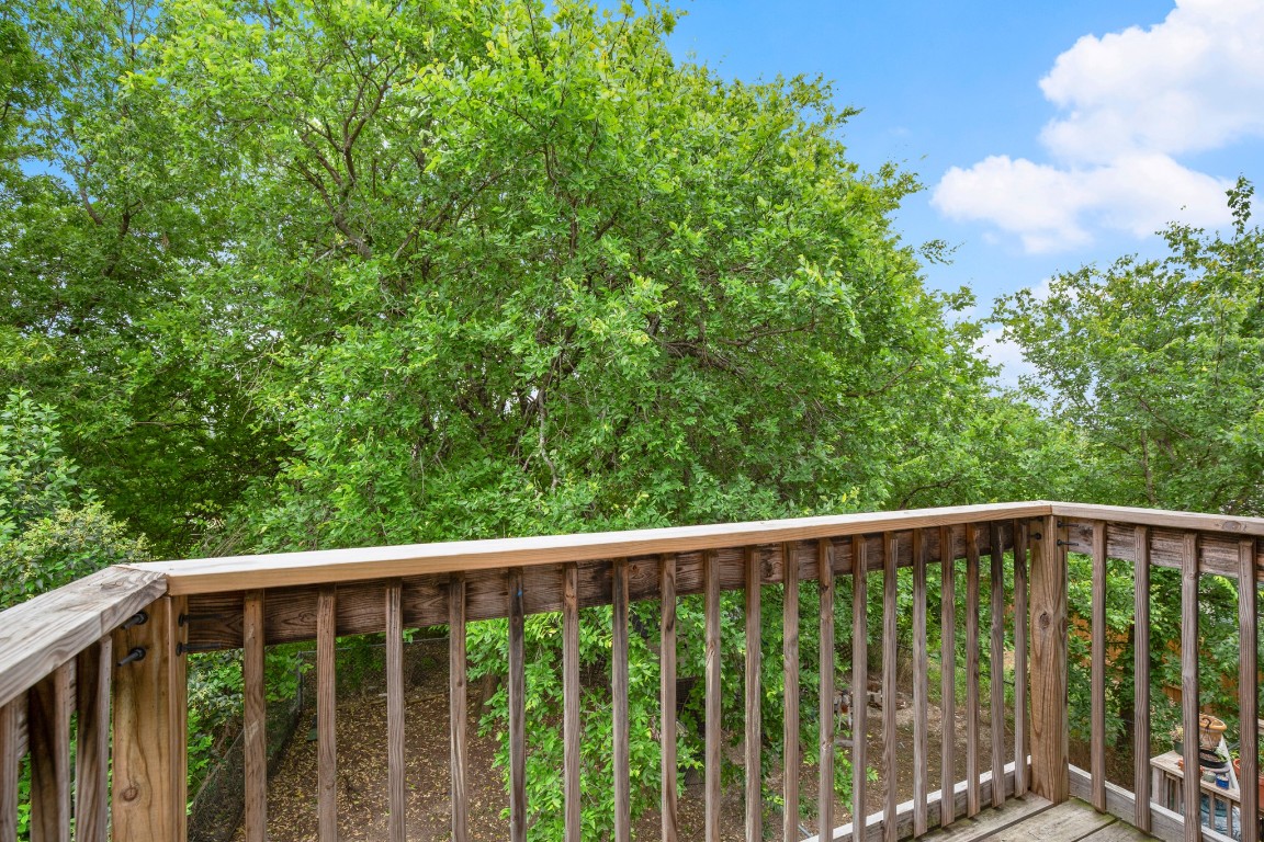 10905 Elm Street Jonestown, TX 78645 - Photo 25 of 26 a view of a balcony with outdoor space