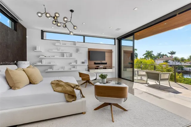 a outdoor living space with furniture