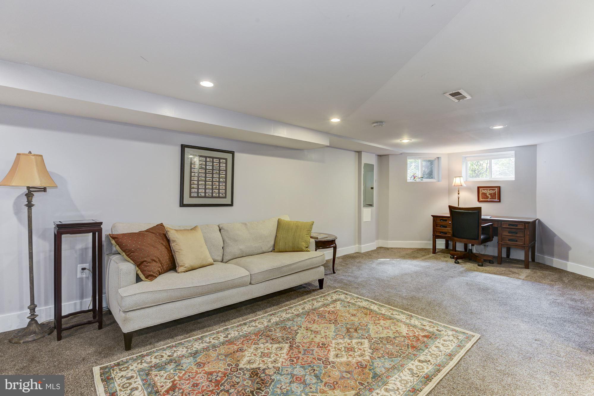 3605 13th Street Northwest Washington, DC 20010 - Photo 17 of 28 Lower level living room