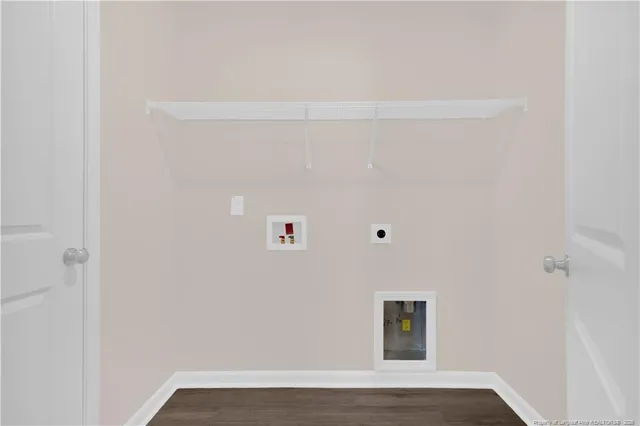 a view of a small space