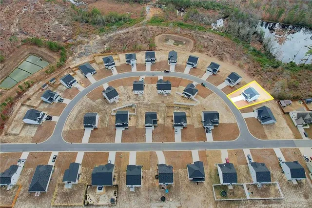 a front view of a building