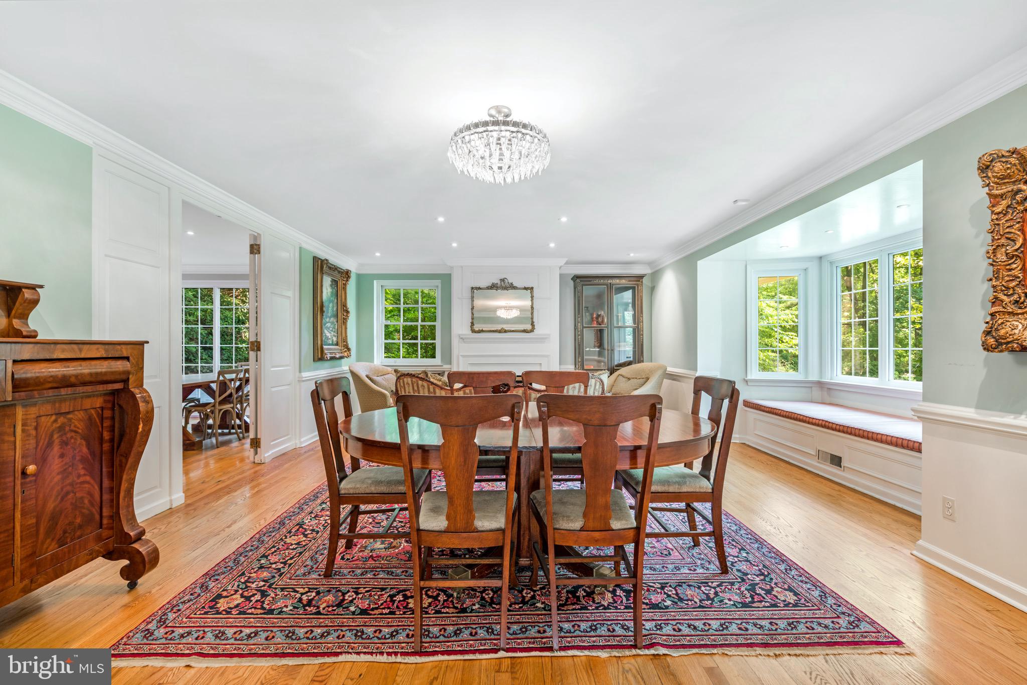 440 Caversham Road Bryn Mawr, PA 19010 - Photo 3 of 33 Combination Living Room / Dining Room
