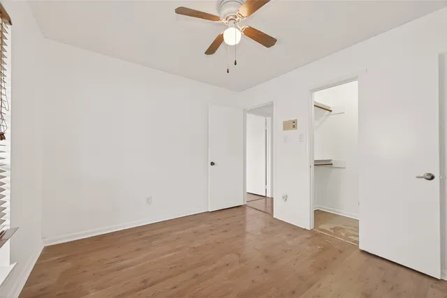 wooden floor in an empty room