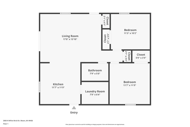 $365,000 | 2058 White Birch Drive, Mears, MI 49436