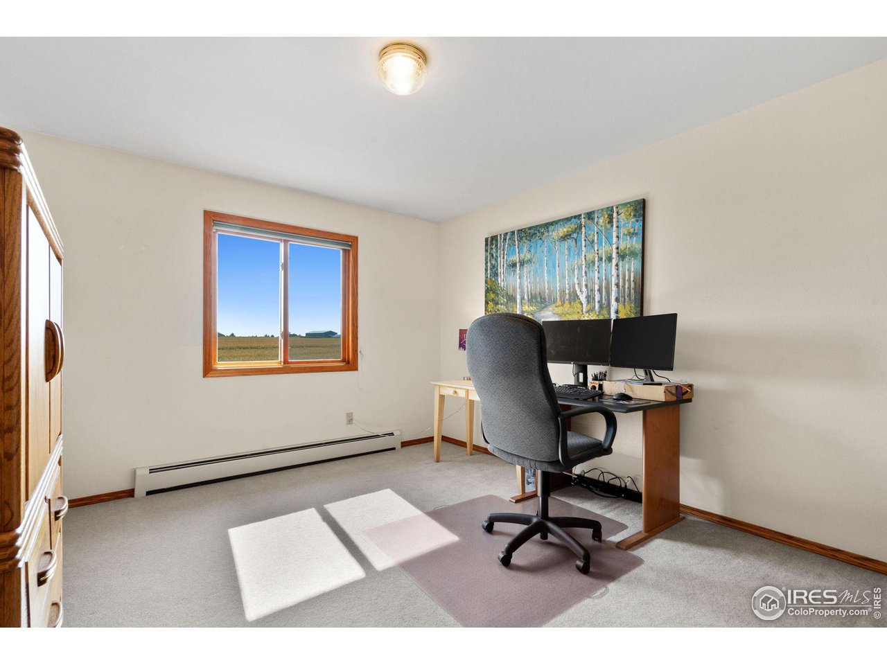 12492 Wasatch Road Longmont, CO 80504 - Photo 18 of 35 a workspace with furniture and a window