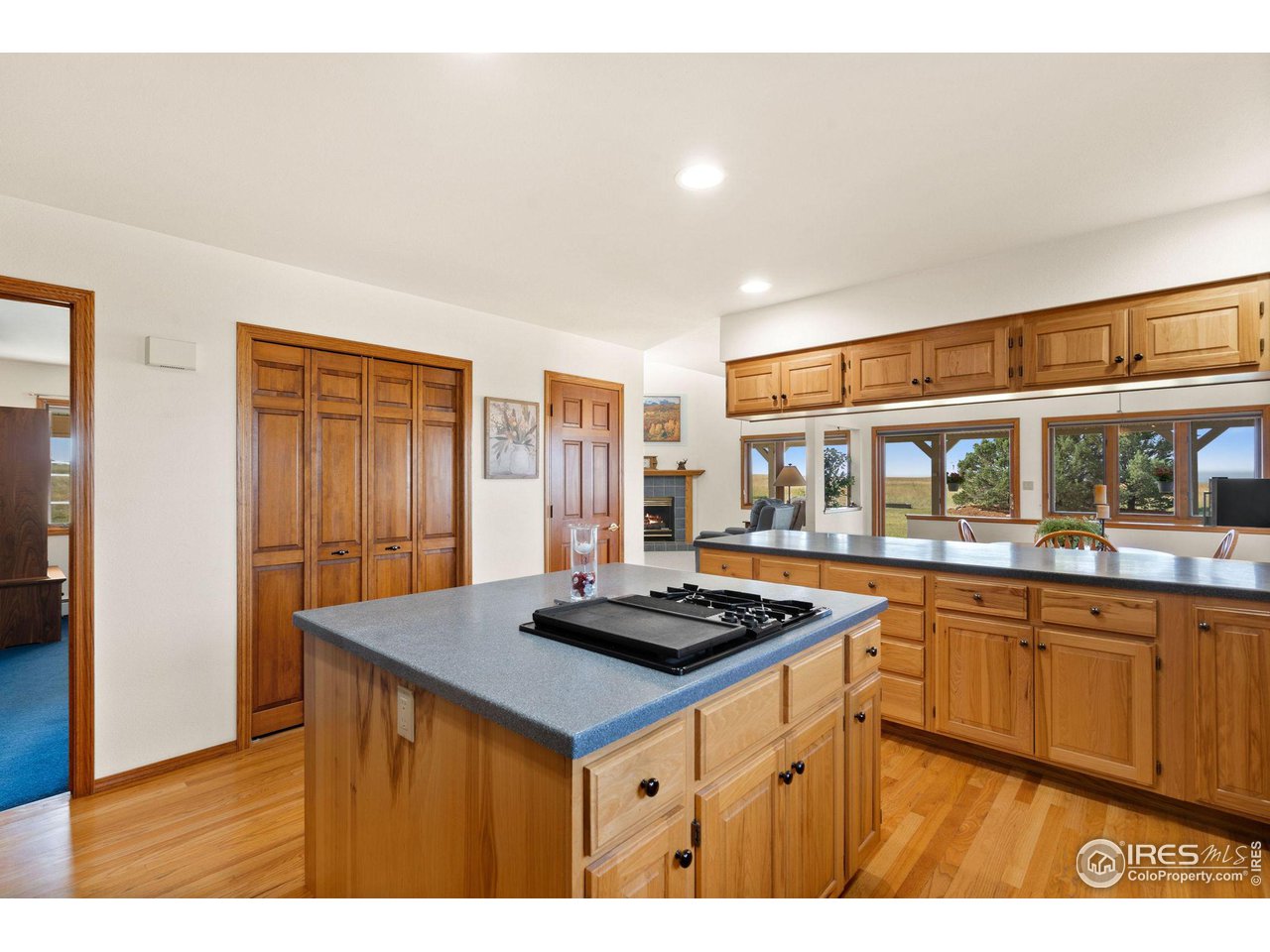 12492 Wasatch Road Longmont, CO 80504 - Photo 7 of 35 a kitchen that has a stove and a refrigerator