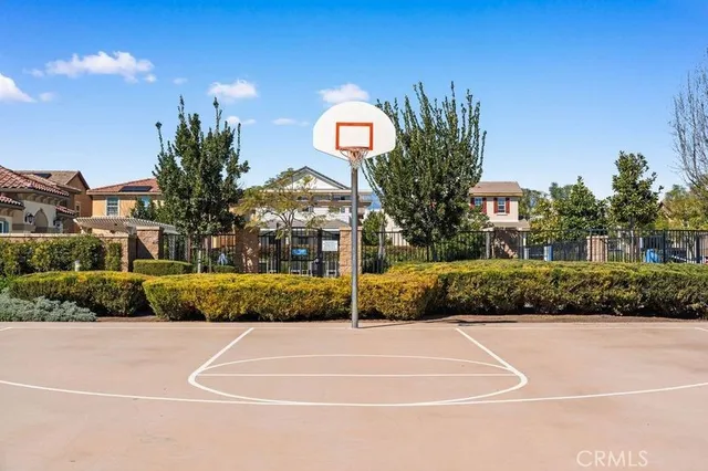 a view of street with houses