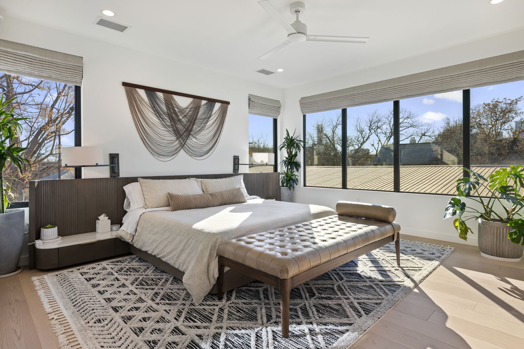 1304 Comal Street Austin, TX 78702 - Photo 16 of 39 a bedroom with a bed and a table