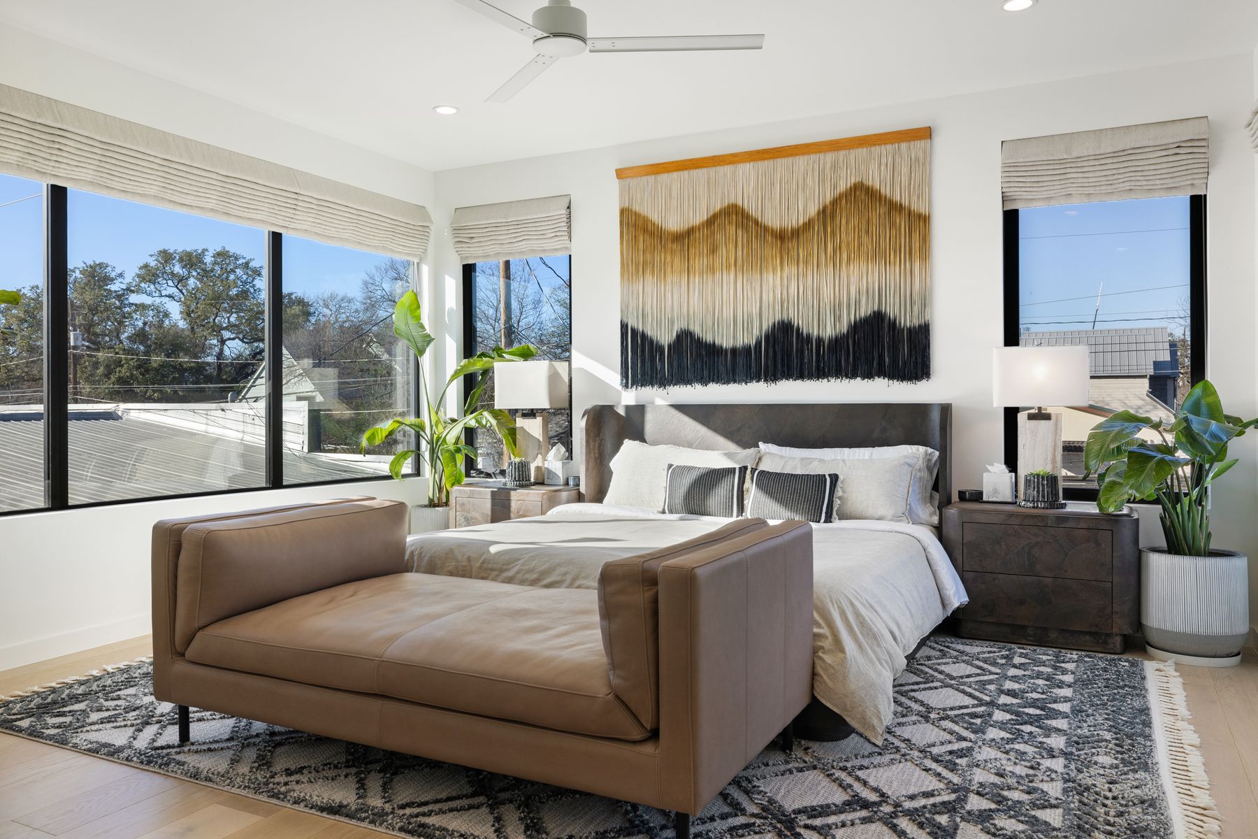 1304 Comal Street Austin, TX 78702 - Photo 27 of 39 a bedroom with furniture and a painting on the wall