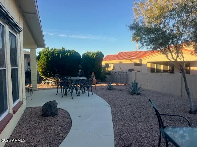 a view of outdoor space yard and patio