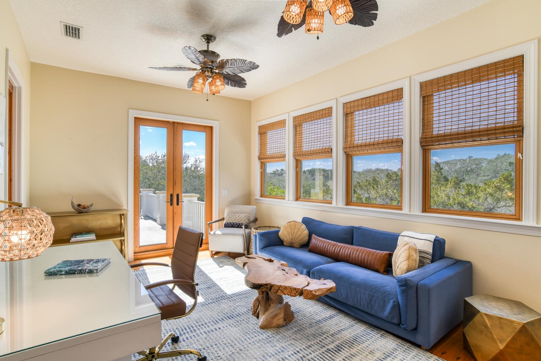 201 North Forest Dune Drive St. Augustine Beach, FL 32080 - Photo 33 of 57 a living room with furniture and a large window