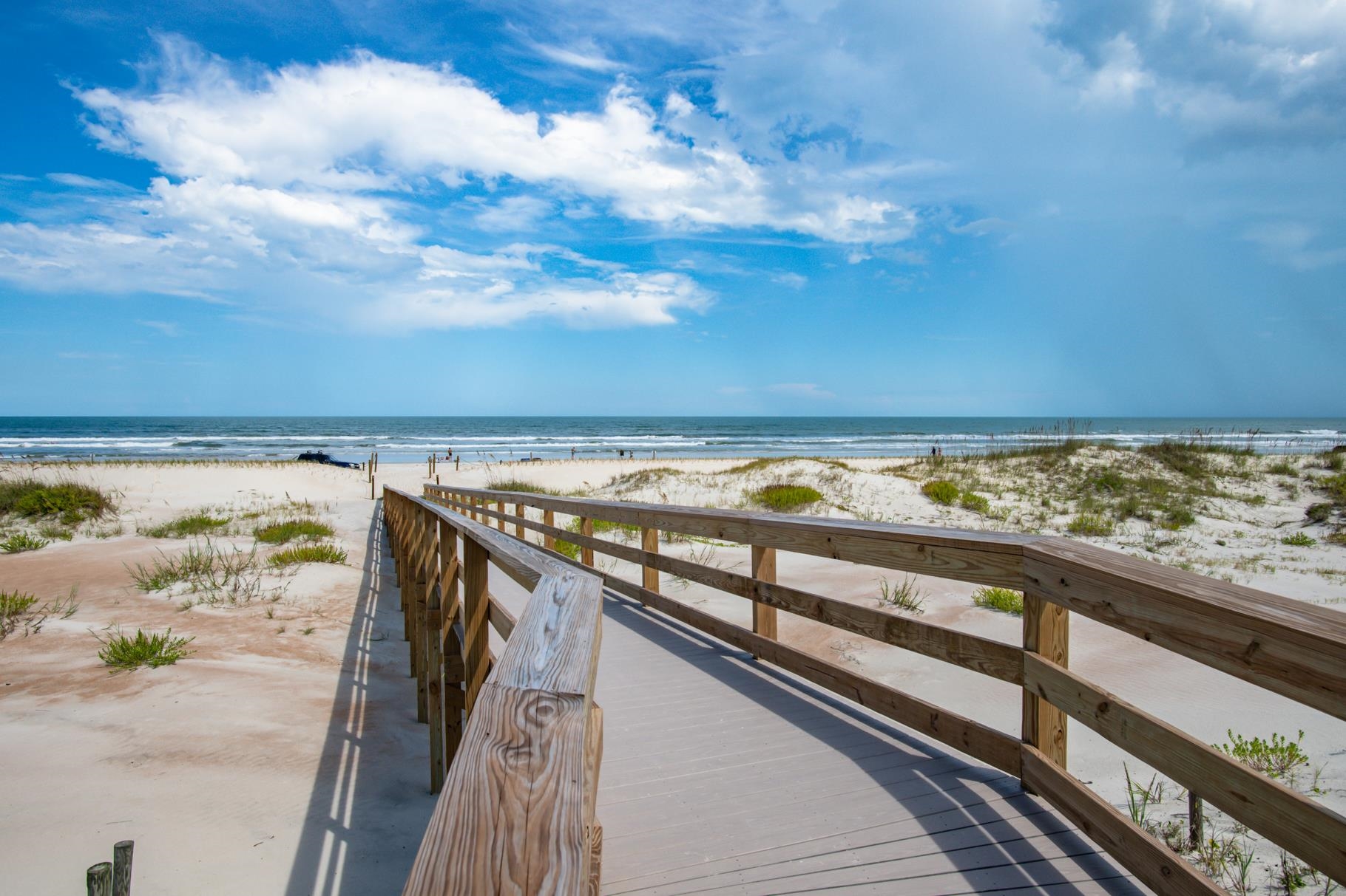 201 North Forest Dune Drive St. Augustine Beach, FL 32080 - Photo 55 of 57 a view of ocean from a balcony