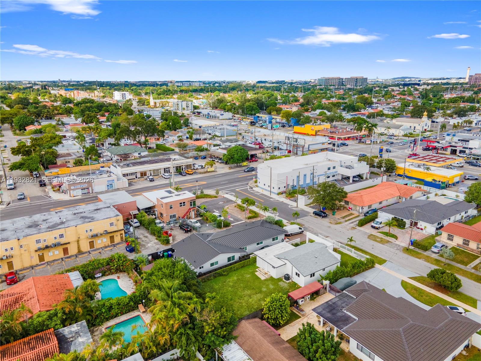 5658 Southwest 1st Street Miami, FL 33134 - Photo 4 of 50 an aerial view of a city