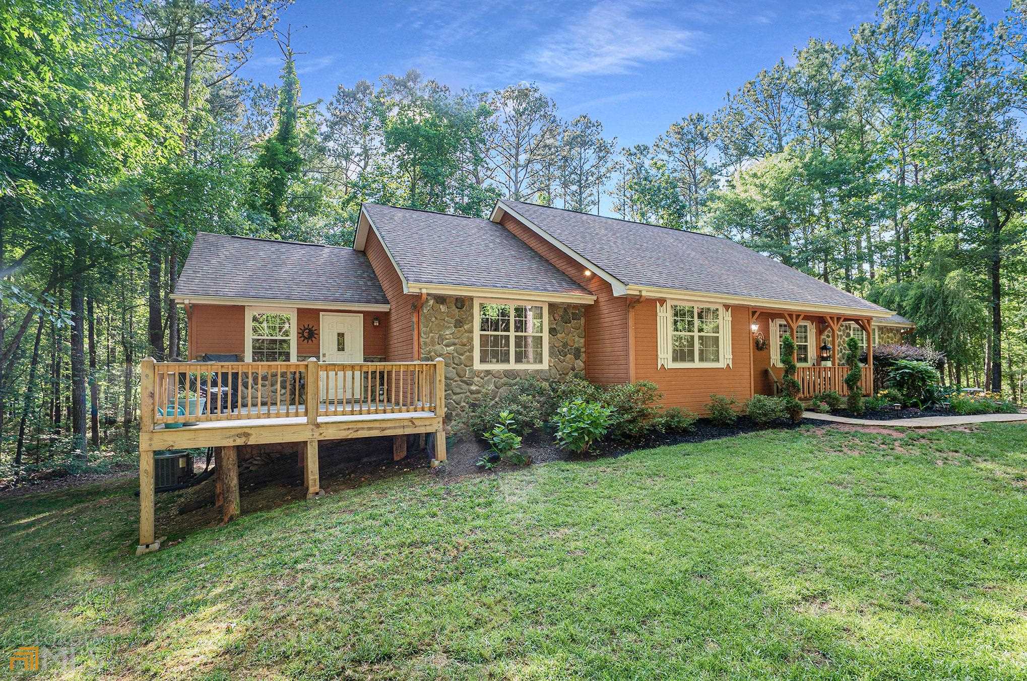 1183 Turner Church Road McDonough, GA 30252 - Photo 1 of 1 a aerial view of a house with a yard and sitting area