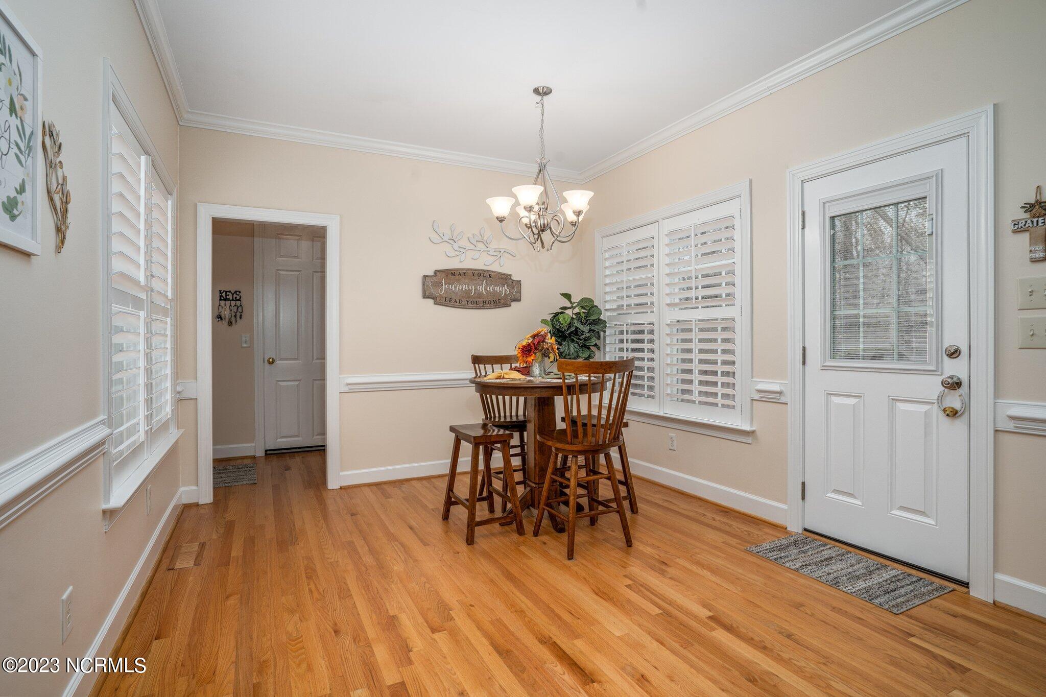 4292 Olde Bass Farm Road Rocky Mount, NC 27804 - Photo 17 of 41 Eat-In Kitchen breakfast area...