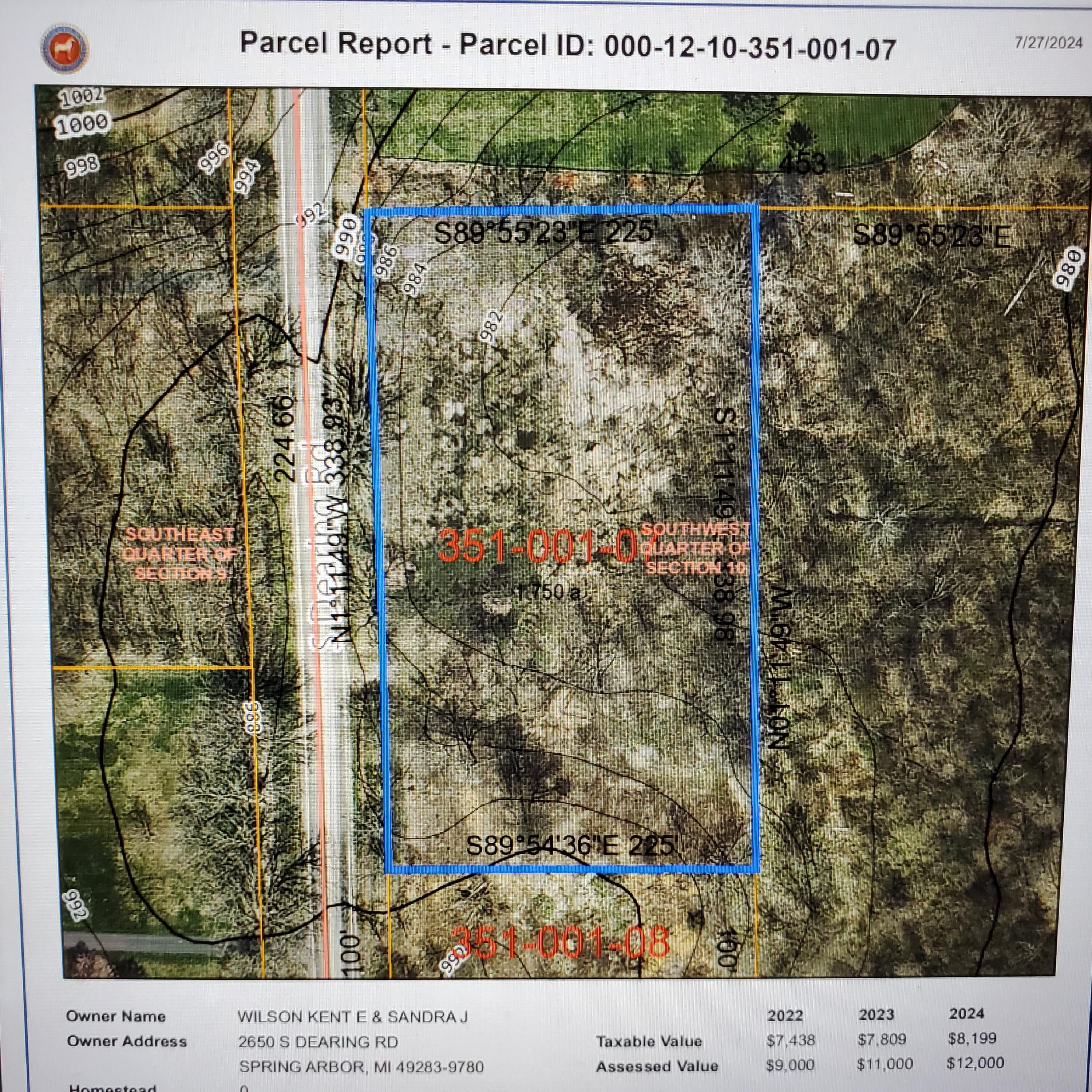 2 South Dearing Road Spring Arbor, MI 49283 - Photo 4 of 16 GIS 1.75A