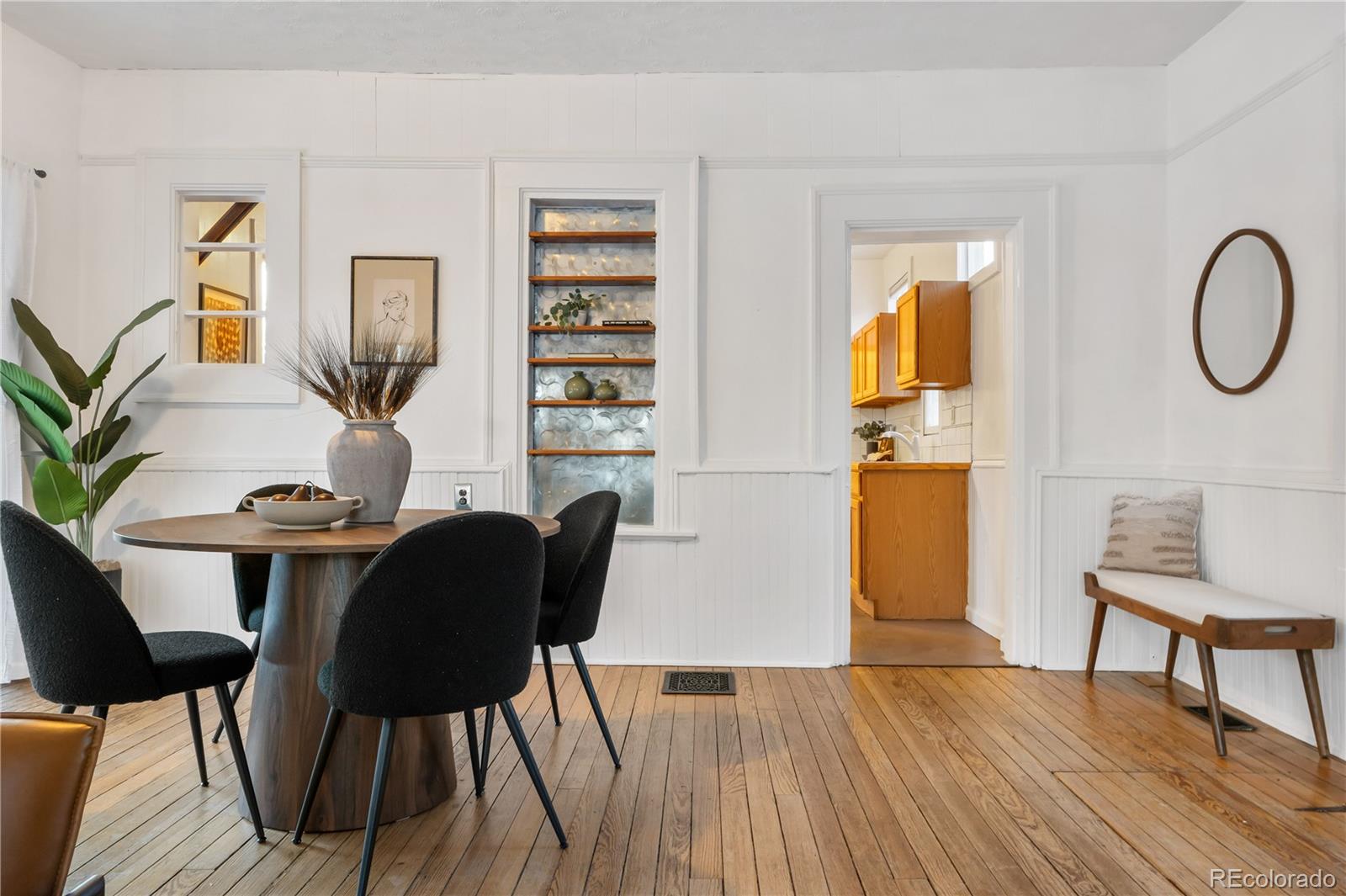 4743 Tejon Street Denver, CO 80211 - Photo 14 of 30 a living room with furniture and a table