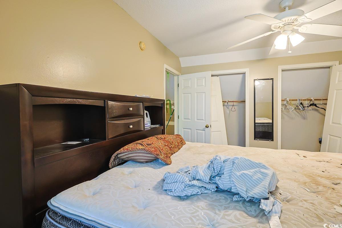 210 Rail Street Longs, SC 29568 - Photo 20 of 32 Bedroom with multiple closets and ceiling fan