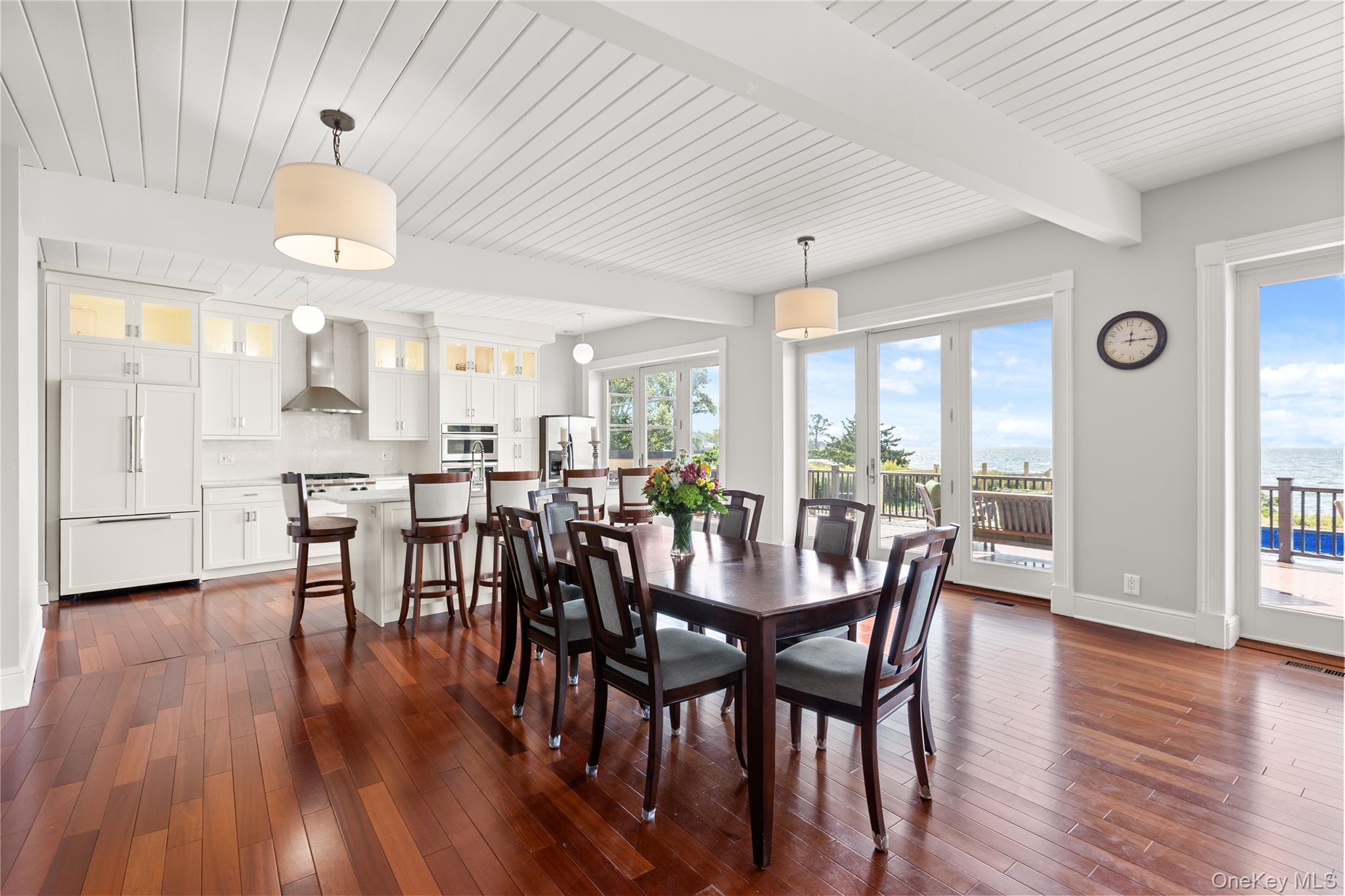 10 Great Cove Lane Islip, NY 11751 - Photo 13 of 31 a view of a dining room with furniture window and wooden floor