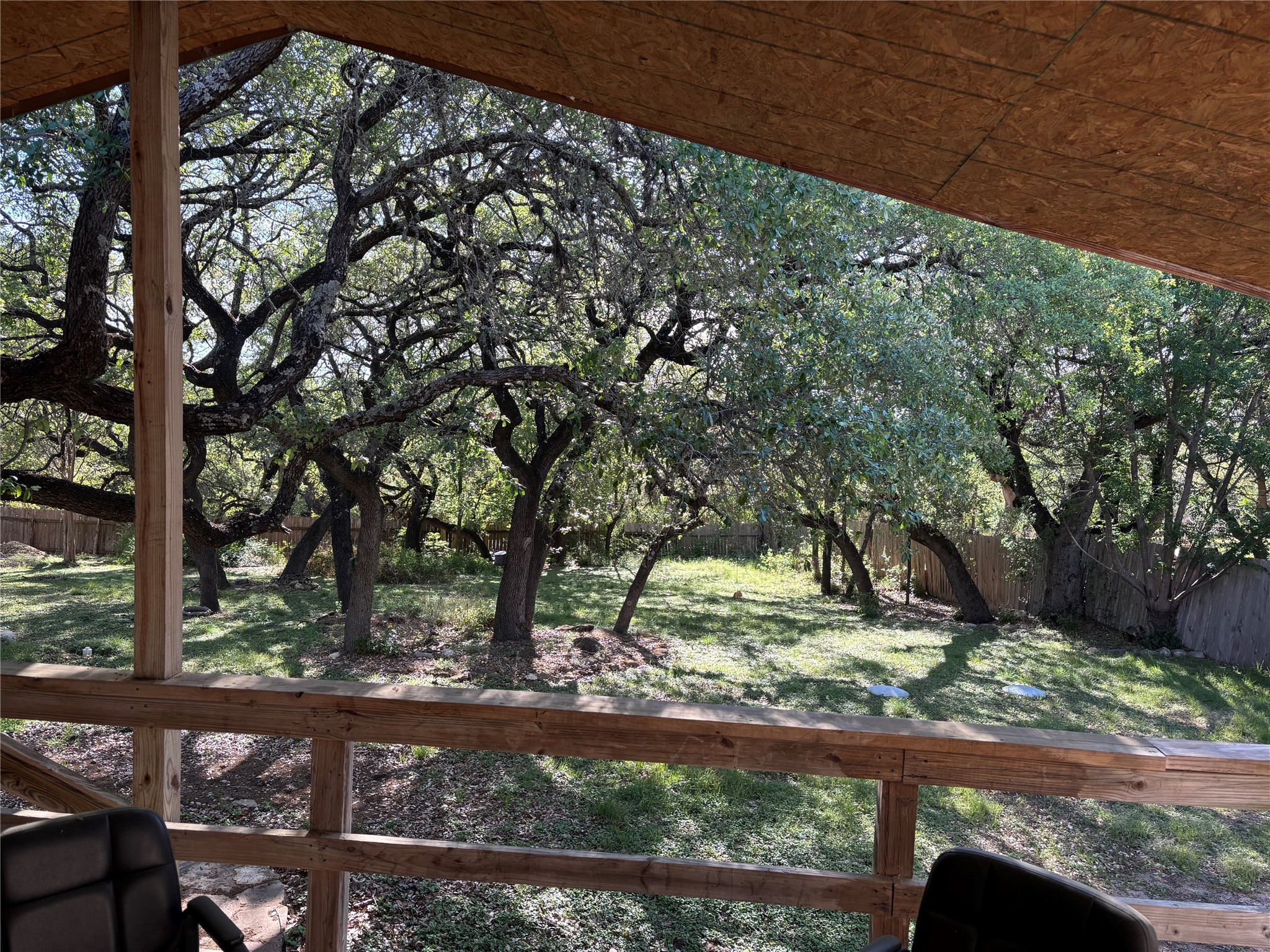 1109 Hurst Creek Road Austin, TX 78734 - Photo 3 of 18 View of fenced backyard