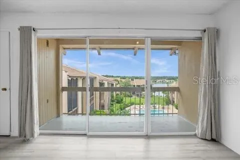 a view of front door