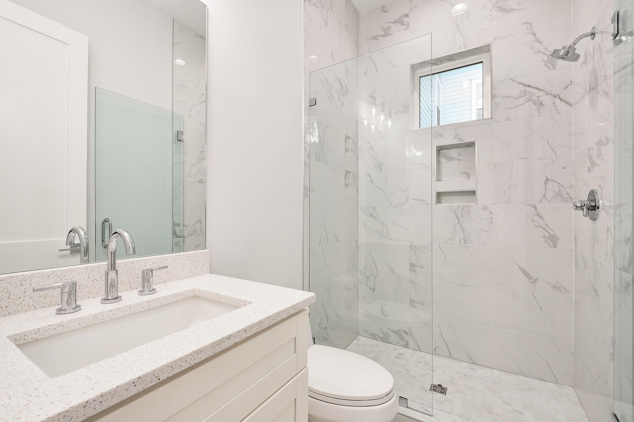 186 Redbud Ln Inlet Beach Inlet Beach, FL 32461 - Photo 11 of 46 a bathroom with a sink a toilet and shower