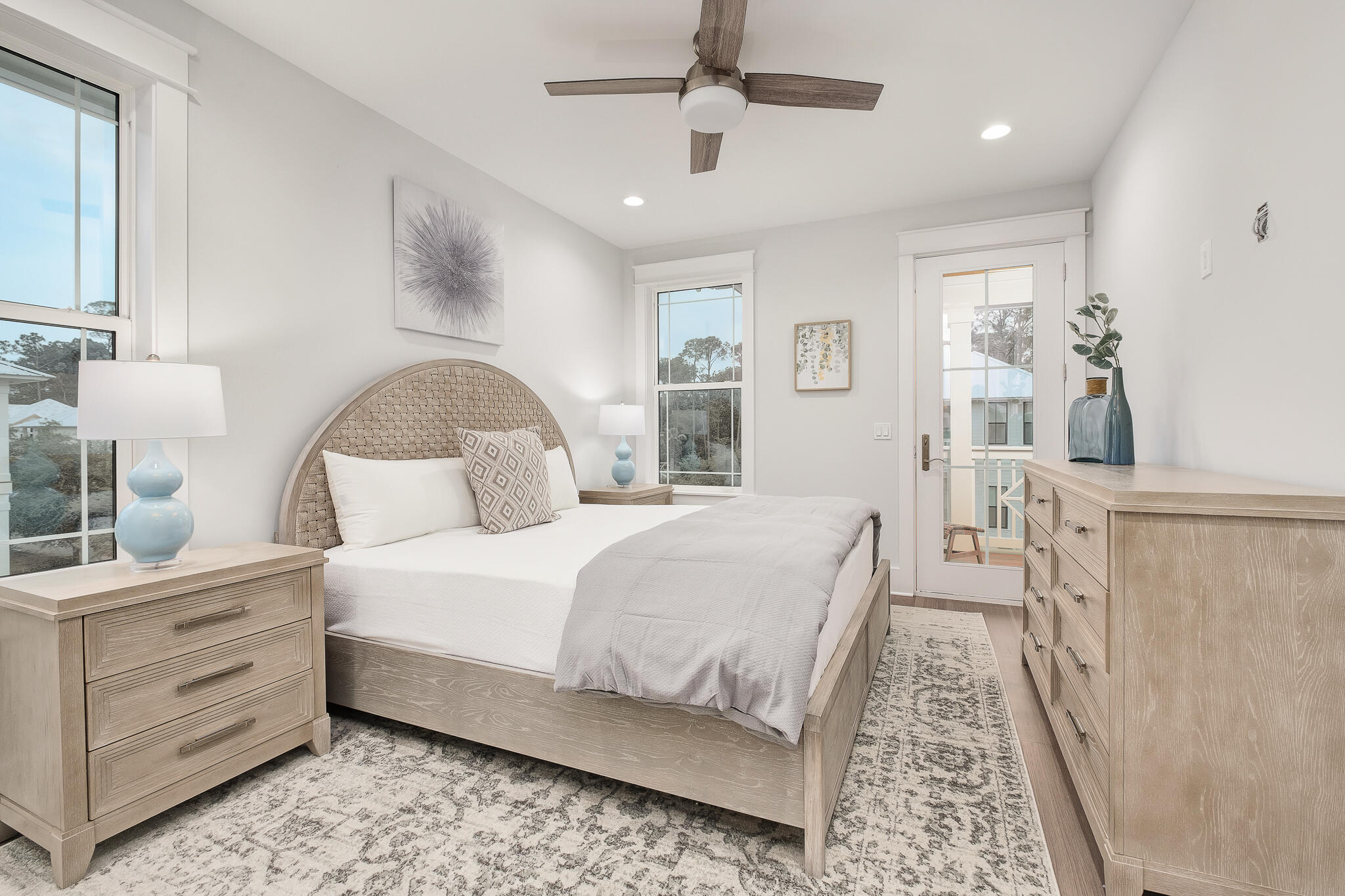 186 Redbud Ln Inlet Beach Inlet Beach, FL 32461 - Photo 29 of 46 a bedroom with a bed and a dresser