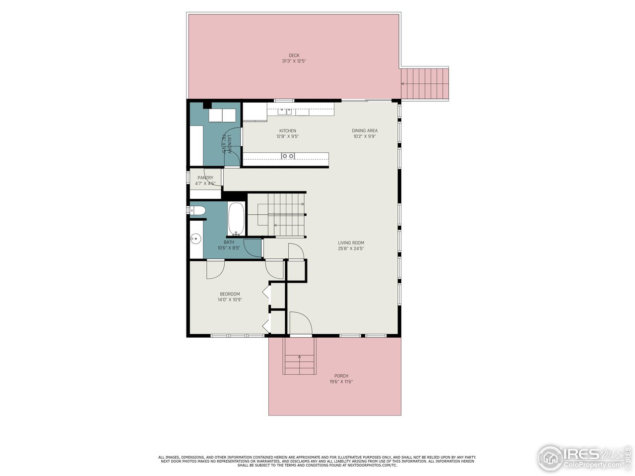 372 Cherokee Road Lyons, CO 80540 - Photo 31 of 33 a picture of a room with a floor to ceiling window