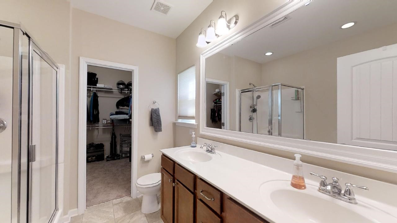 504 Smith Ridge Way Fuquay-Varina, NC 27526 - Photo 10 of 20 5-piece master bathroom! Instant hot water heating system to fill that garden tub! Master Bath/Spa