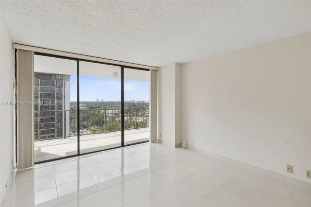 a view of a balcony with city view