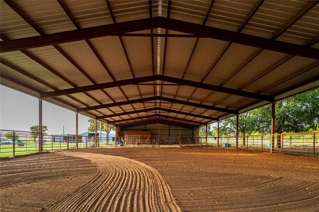 a house view with a backyard space