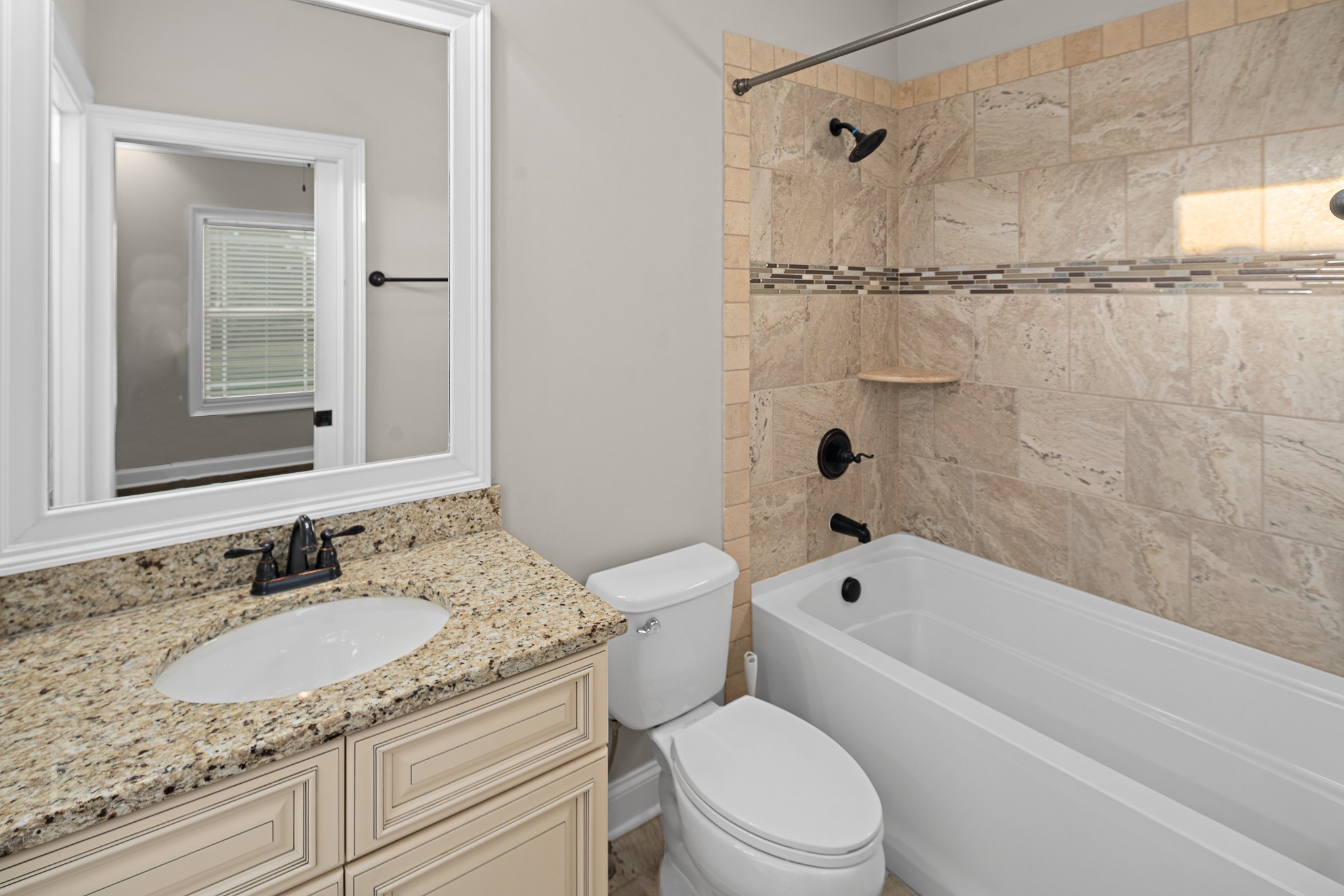 330 Bates Road Lebanon, TN 37087 - Photo 29 of 53 a bathroom with a granite countertop sink toilet and shower