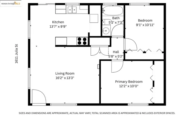 $995,000 | 1611 Julia Street, Berkeley, CA 94703