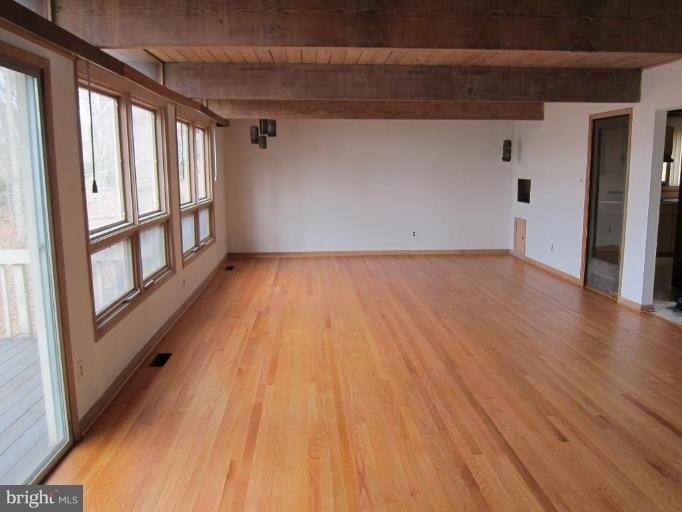 6509 Ridgeway Drive Springfield, VA 22150 - Photo 2 of 12 Living Room, windows look to Parkland