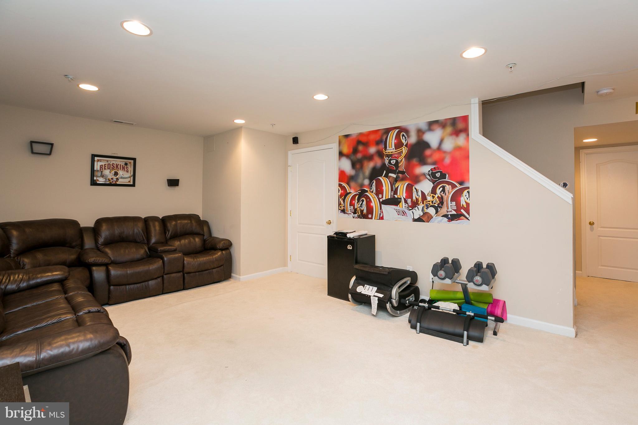 254 Pidco Road Reisterstown, MD 21136 - Photo 28 of 30 Huge Lower Level Clubroom with recessed lights