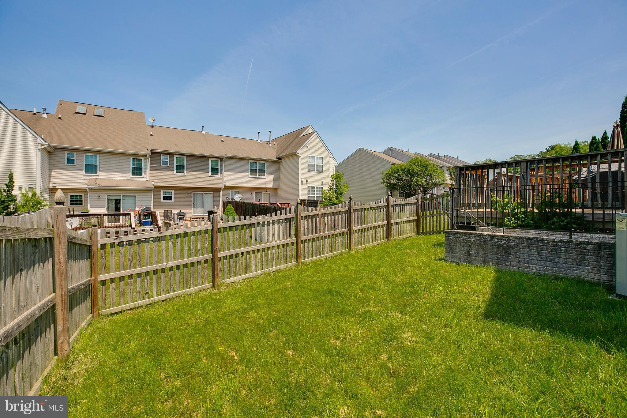 Fenced Rear Yard - Corner Lot